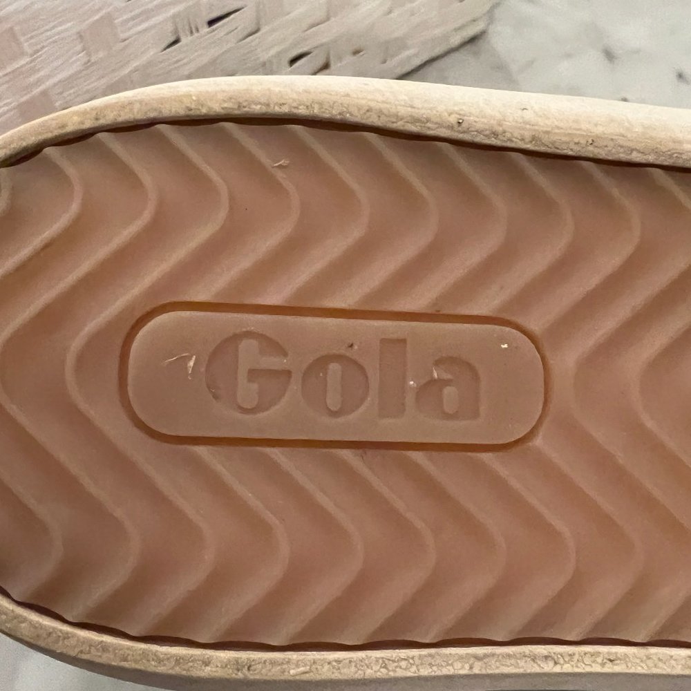 Like new GOLA Nova High Safari White Cheetah High Top Shoes Size 8 - Picture 11 of 11